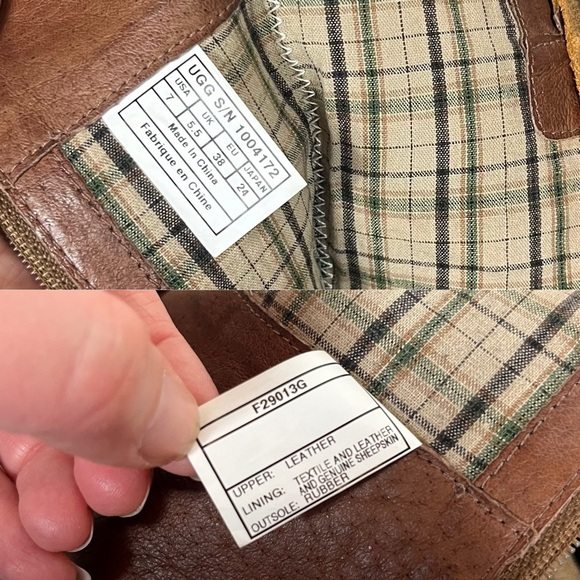 Ugg Australia Darcie Leather Riding Boots 7 Western Equestrian Cowgirl Barn Tall - Picture 15 of 15